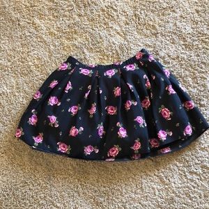 High waisted skirt